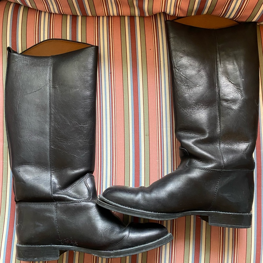 COPY - Tall Black Leather Boots
